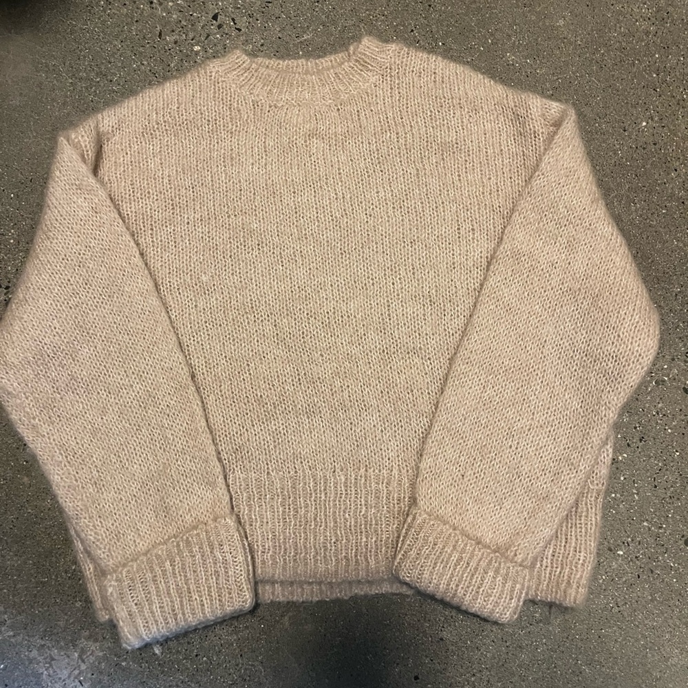 Alpaca/Wool blend Fine-knit Sweater